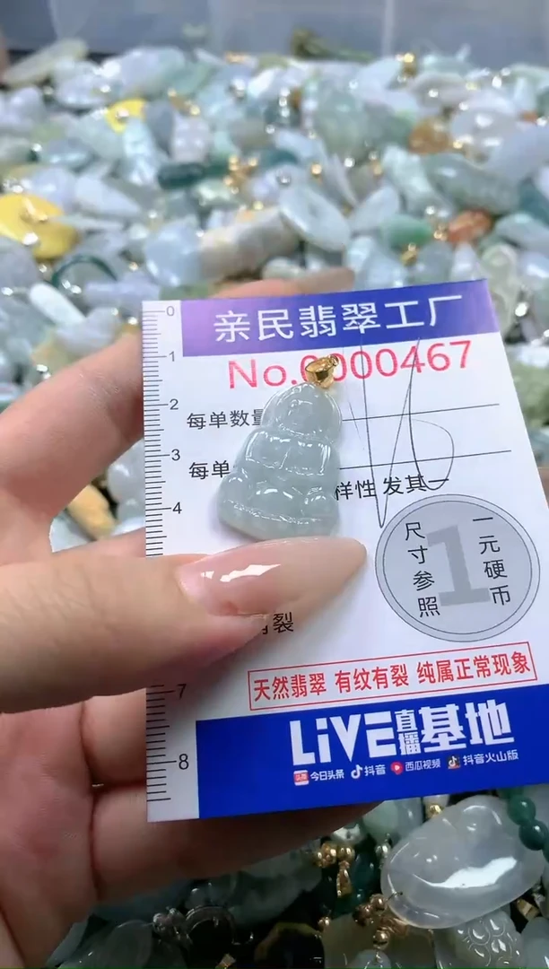 【闪购商品】翡翠吊坠(不含链)未镶嵌467