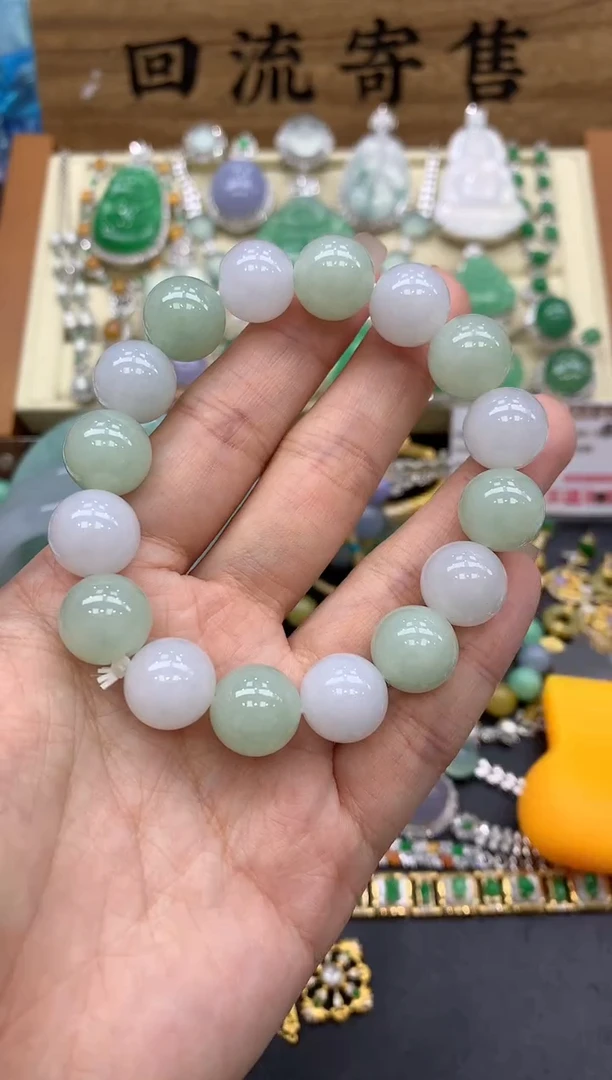【闪购商品】翡翠手串未镶嵌442-中国好珍宝