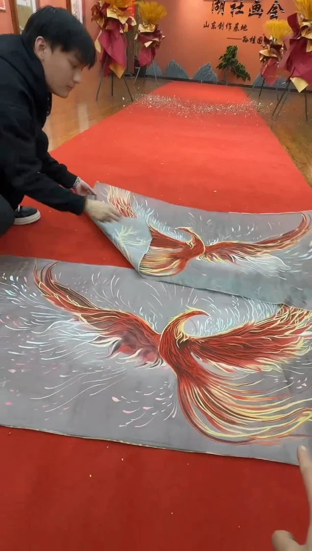国画林*畴孙桂国老师作品，带合影证书14-