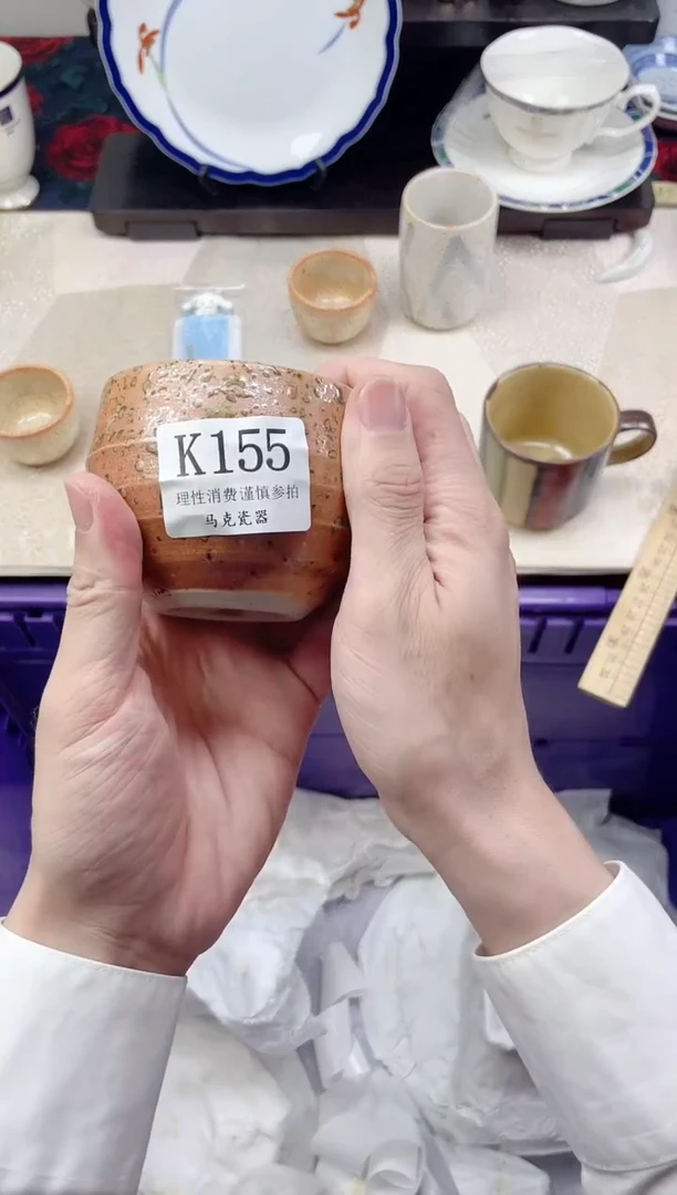瓷片小*桶                K155