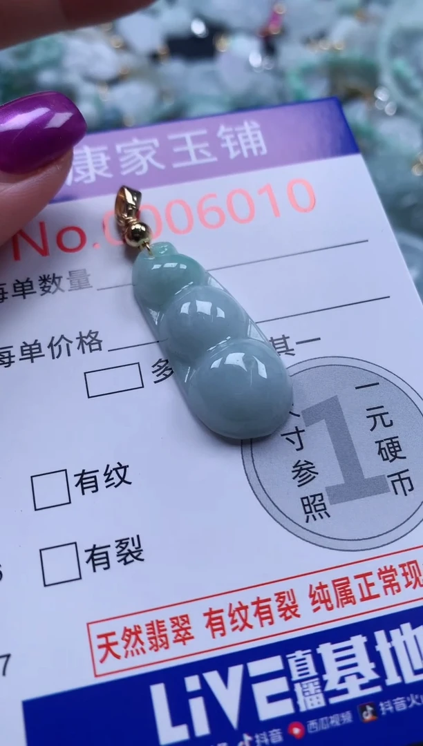 颈饰未镶嵌翡翠6010