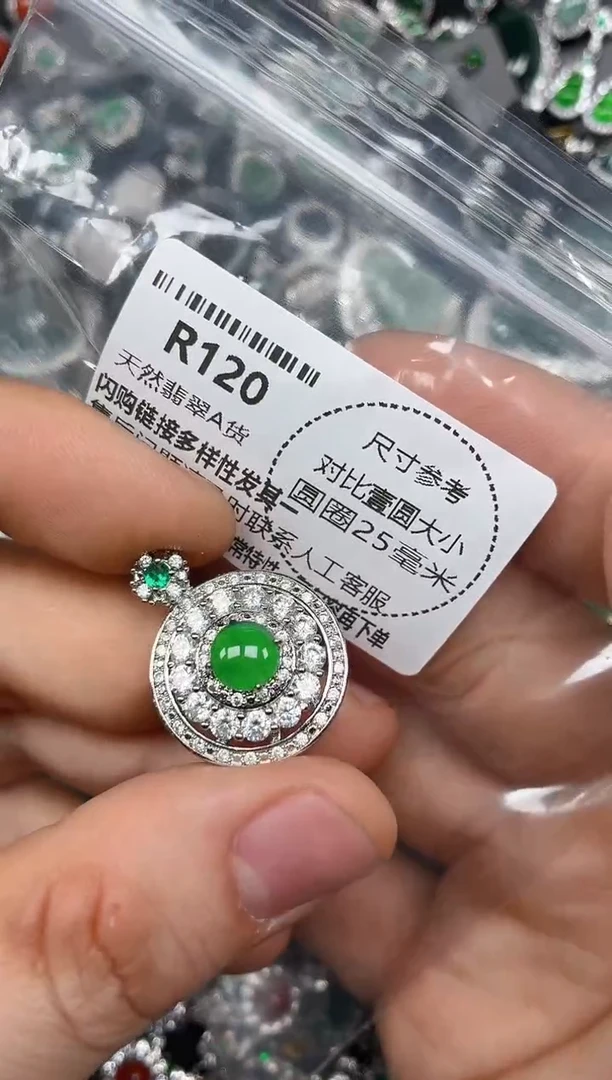 颈饰未镶嵌翡翠R120手镯