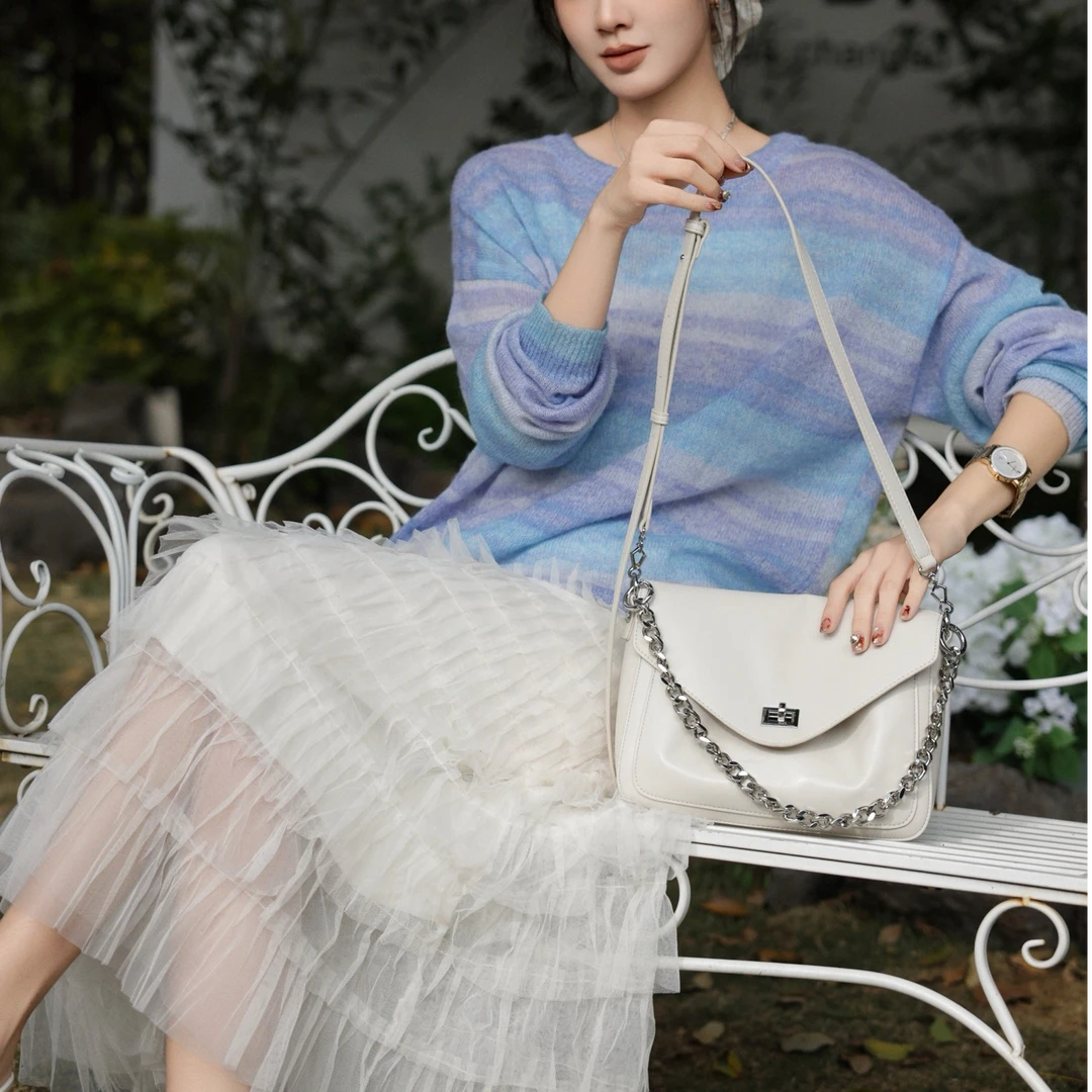 2025春夏新款潮流腋下百搭网红复古单肩斜挎包时尚女包 3988