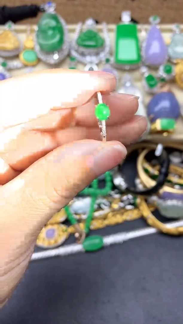 【闪购商品】翡翠戒指18K金镶嵌236-中国好珍宝