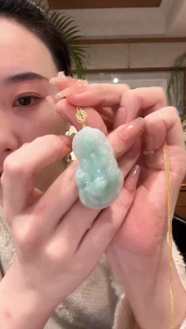 【闪购商品】翡翠颈饰未镶嵌国风