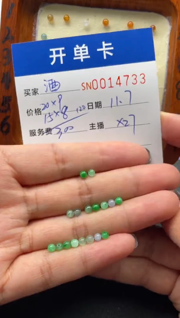 颈饰未镶嵌翡翠酒**纪14733