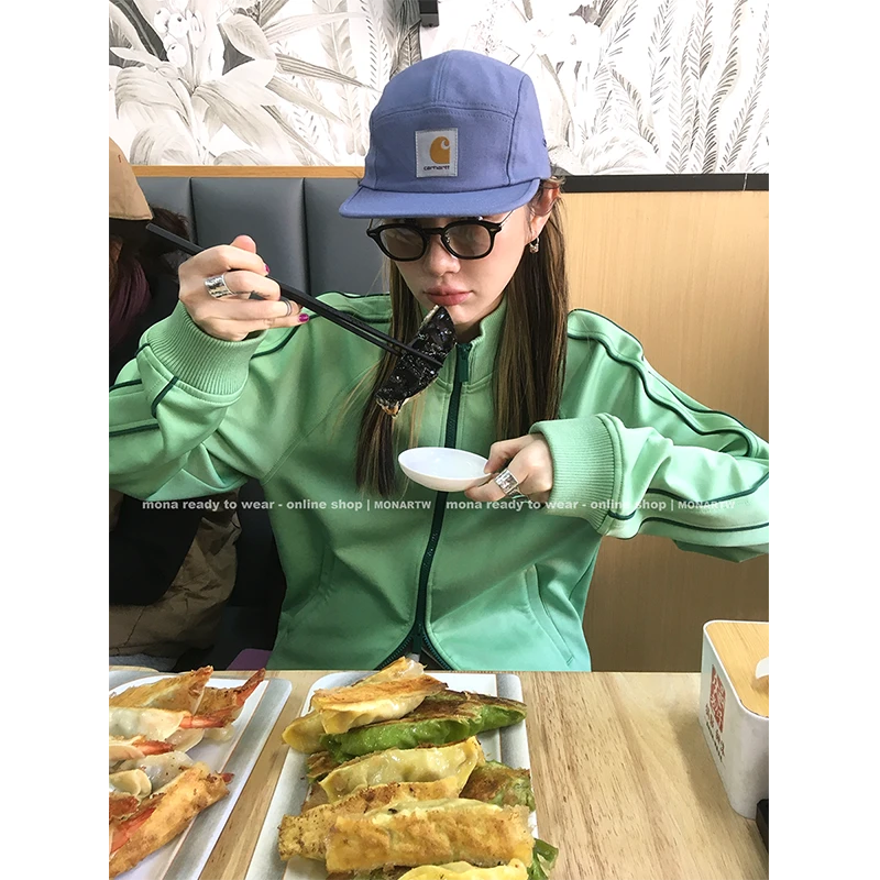 【Mona张绮贤】MONA 空气层 气质短外套女 OW351771