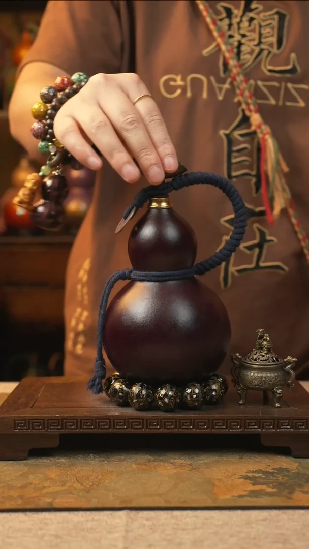 110大漆一物一拍记葫堂出品【不带手串】