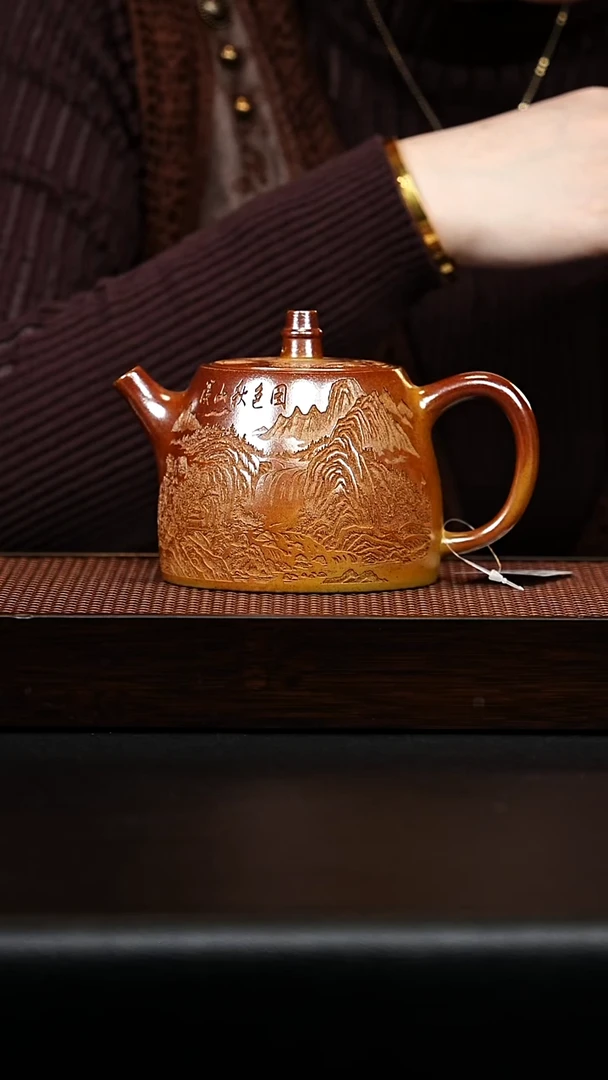 茶壶紫砂汉铎壶