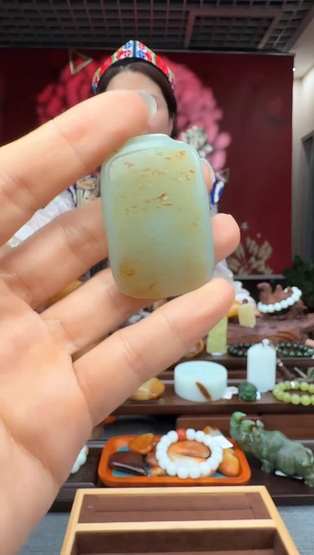 和田玉未镶嵌吊坠(不含链)吊坠