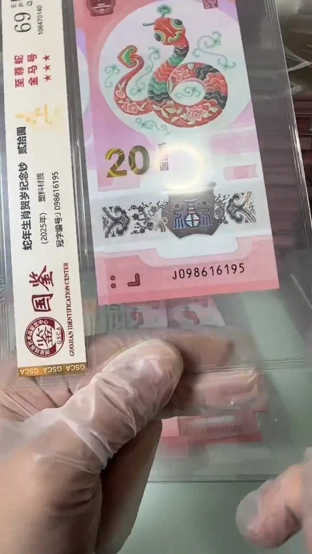 【闪购商品】塑料098616195-蛇钞单张！