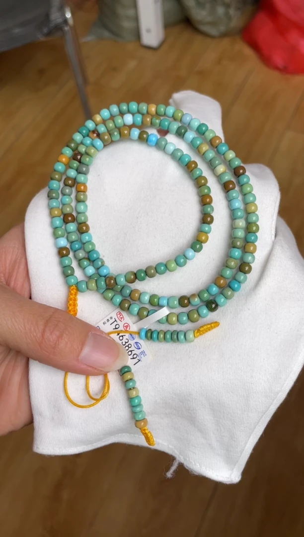 未镶嵌绿松石项链100