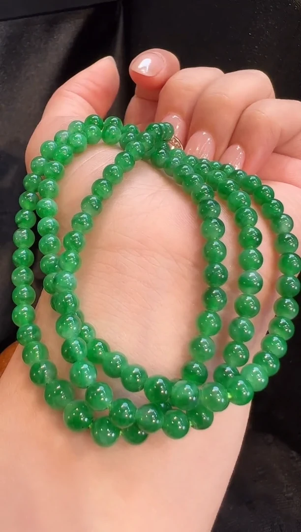 颈饰未镶嵌翡翠AL6珠链