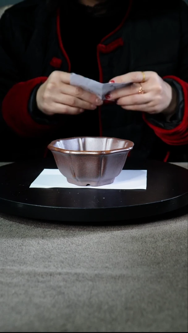 宜兴紫砂花盆小花盆