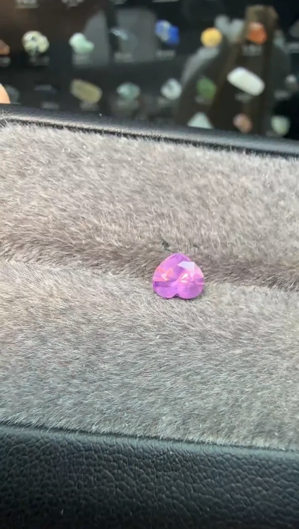 裸石蓝宝石紫蓝宝1ct-A663-1p