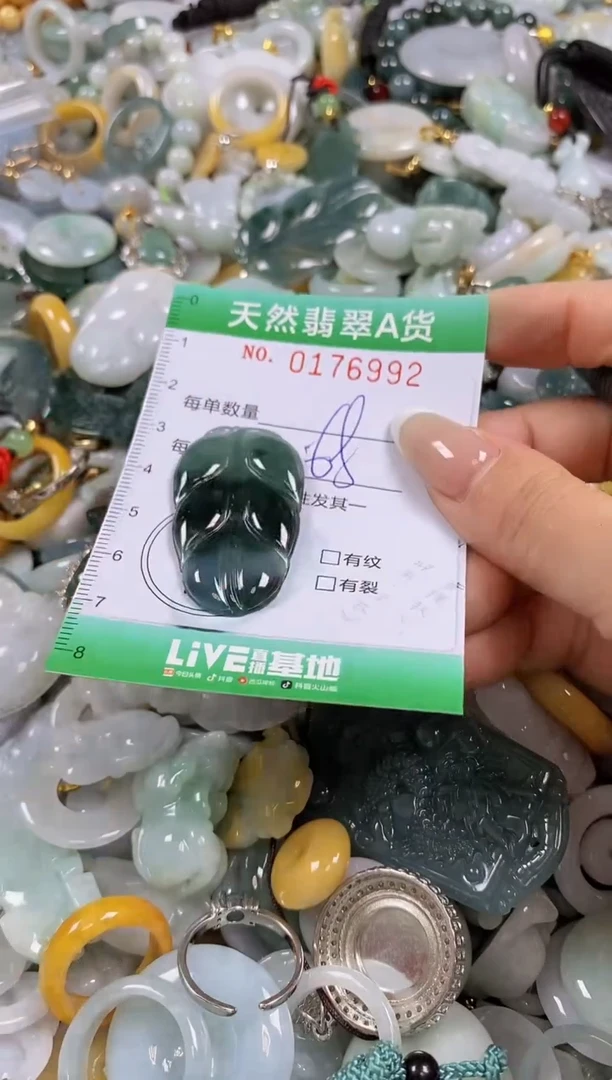 翡翠未镶嵌颈饰闪购0176992