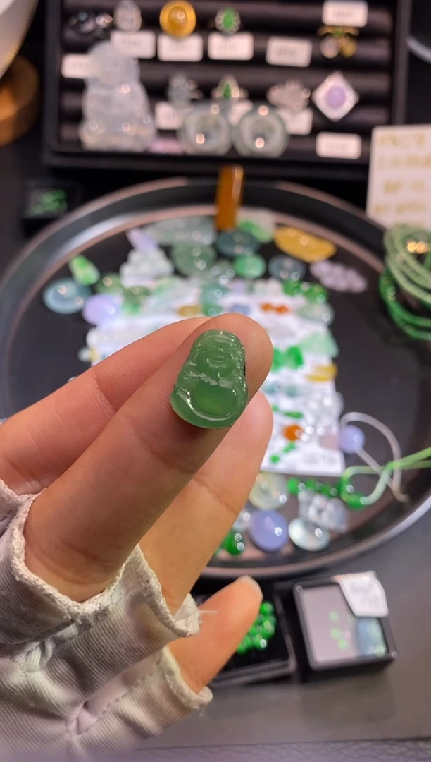 【闪购商品】翡翠挂件未镶嵌财爷爷