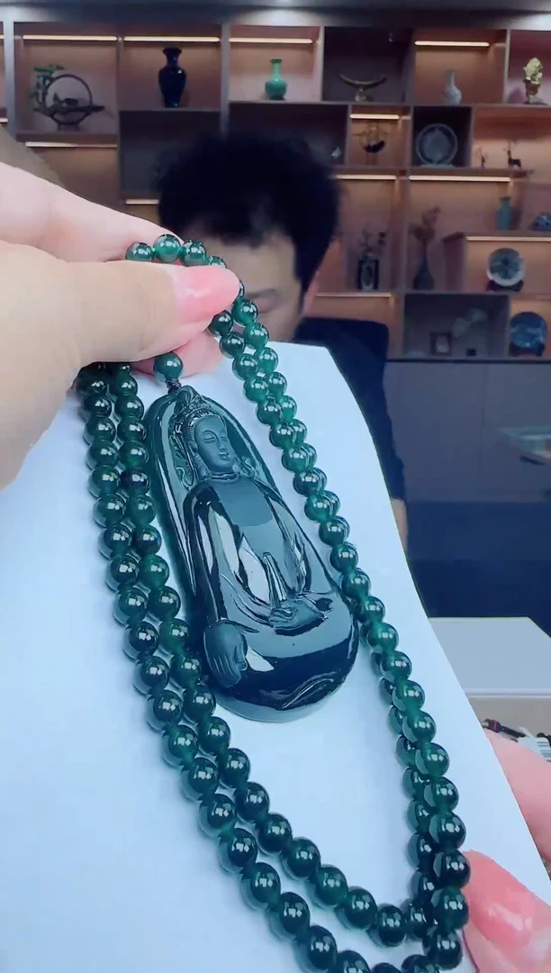 颈饰未镶嵌翡翠多样性发其一79575