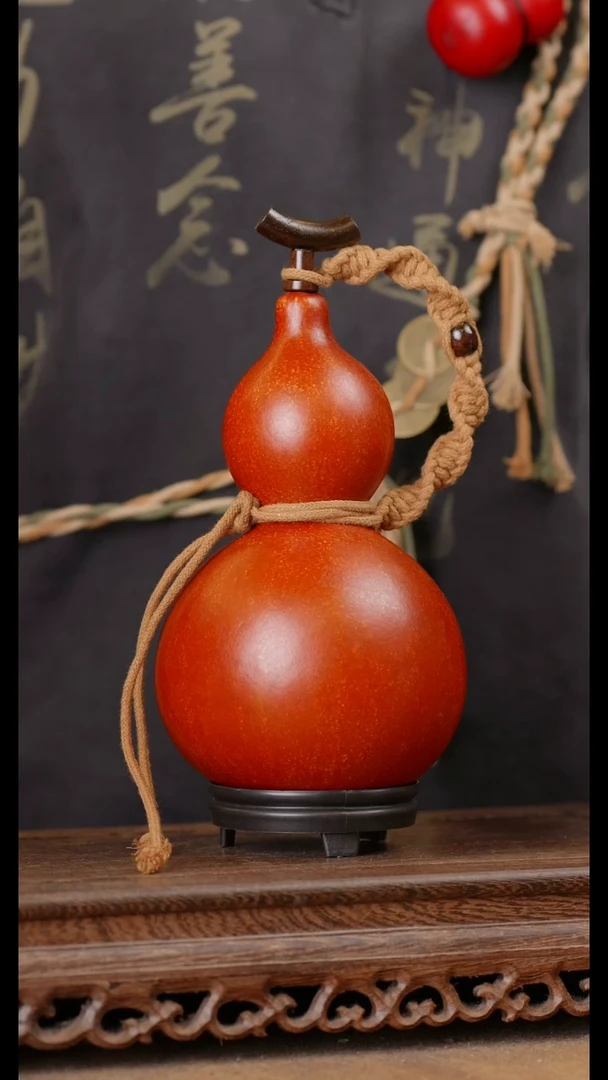 168号精品天然大漆酒葫芦一物一拍~