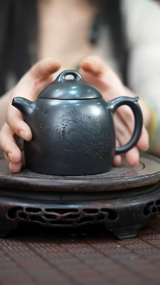 茶壶紫砂宜兴岁颐传砂原矿全手33家