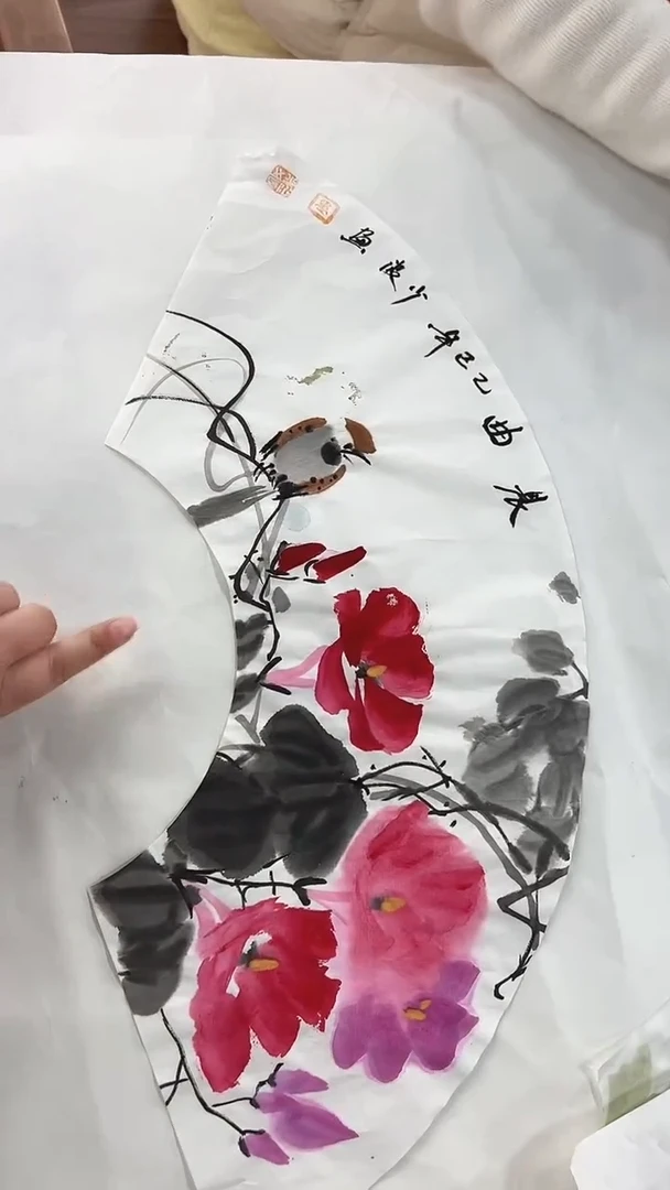 国画直播福利/国画/花鸟