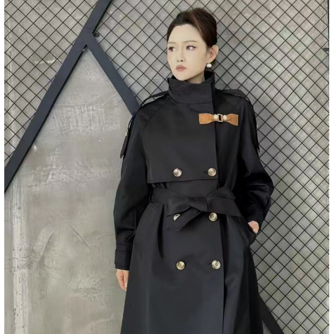 HERDERS 长款质感百搭大衣外套女 253306