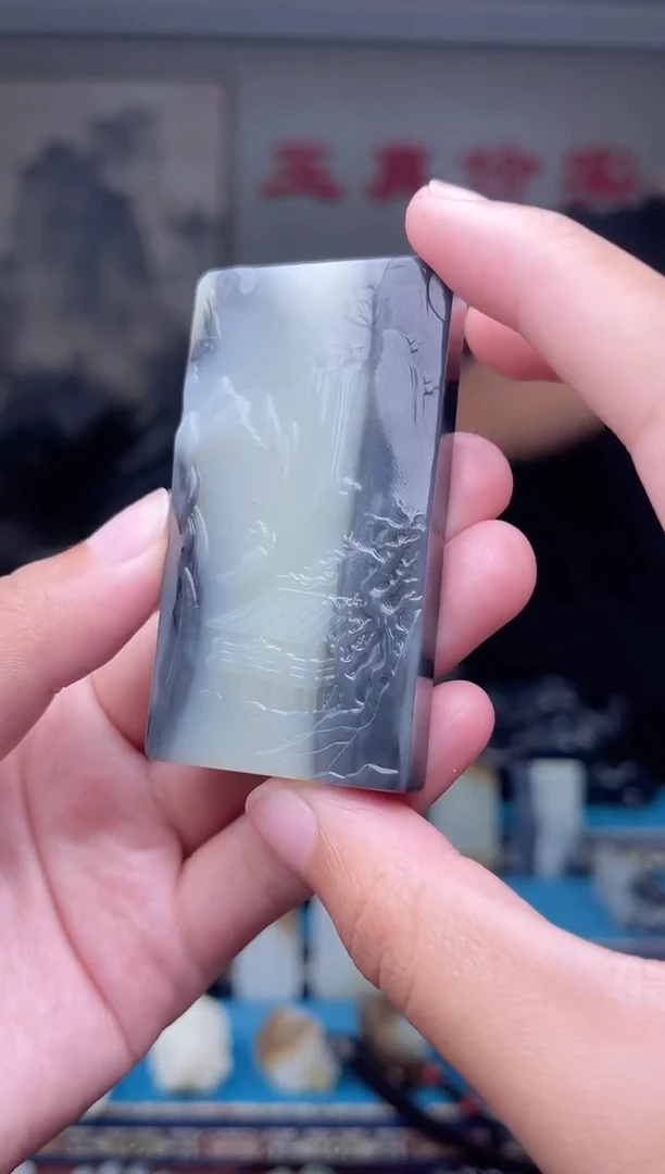 未镶嵌和田玉挂件1