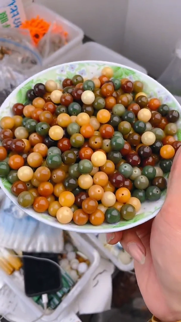 【闪购商品】菩提根/象牙果吊坠浓郁敦煌多宝散珠100个