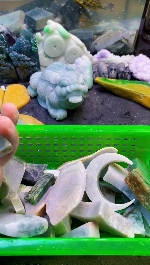 翡翠挂件未镶嵌A**y天然翡翠088