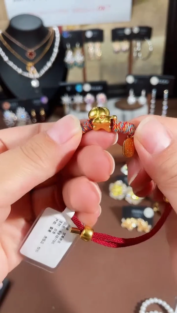 合金925银锆石手链7788