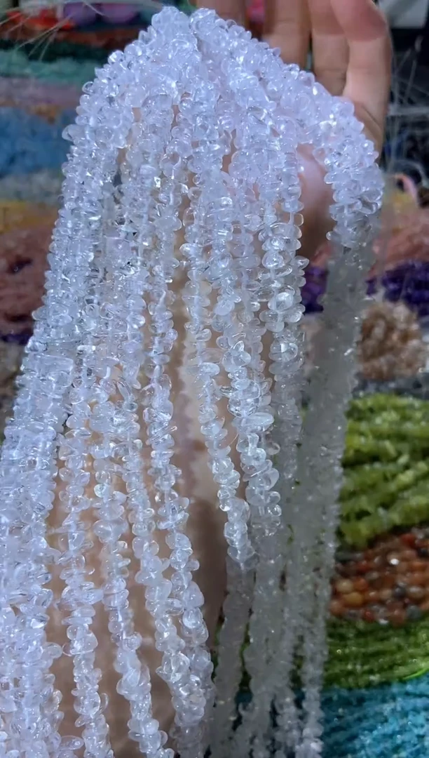 水晶珠宝半成品未镶嵌白水晶