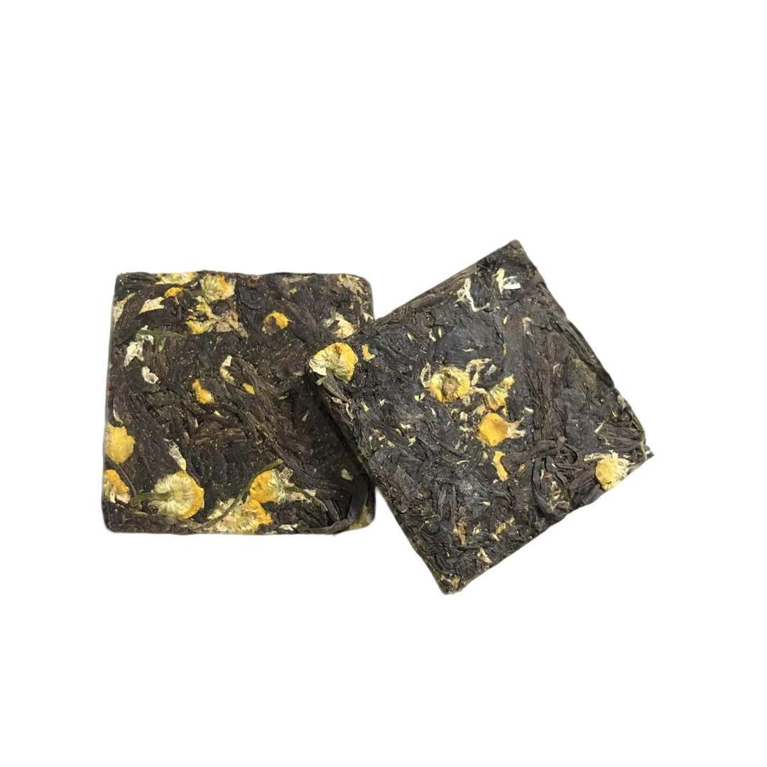 品茗芬969号链接洋甘菊红茶紧压小片YCGZ