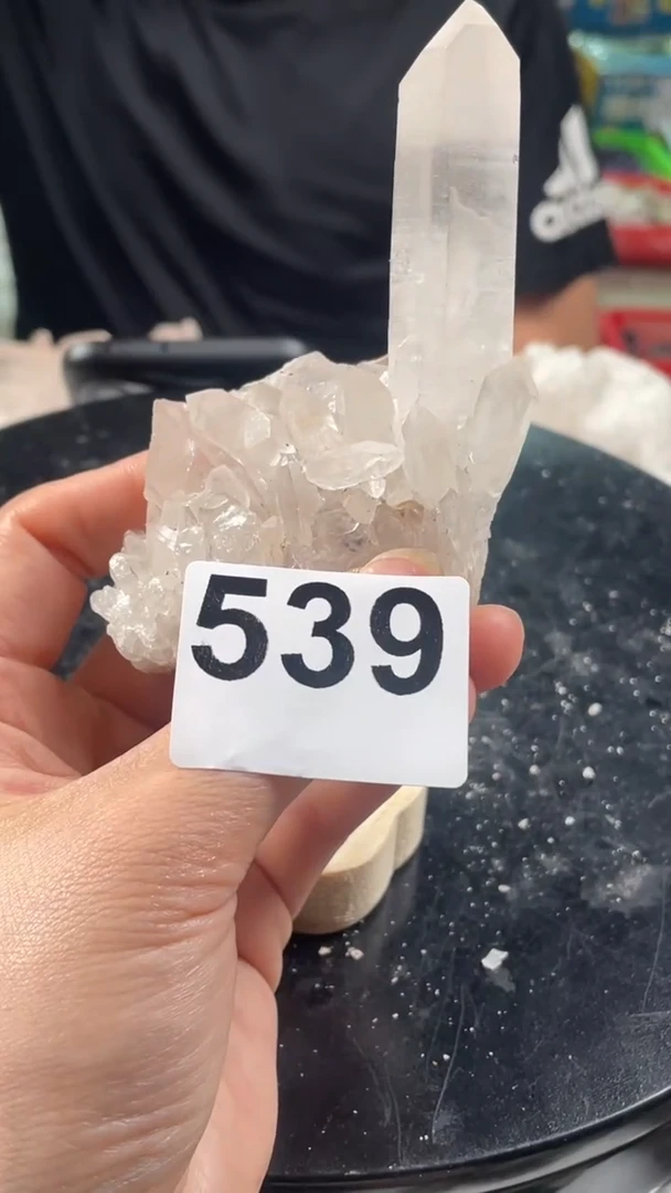 未镶嵌水晶大型摆件（非配饰）白水晶晶簇  539