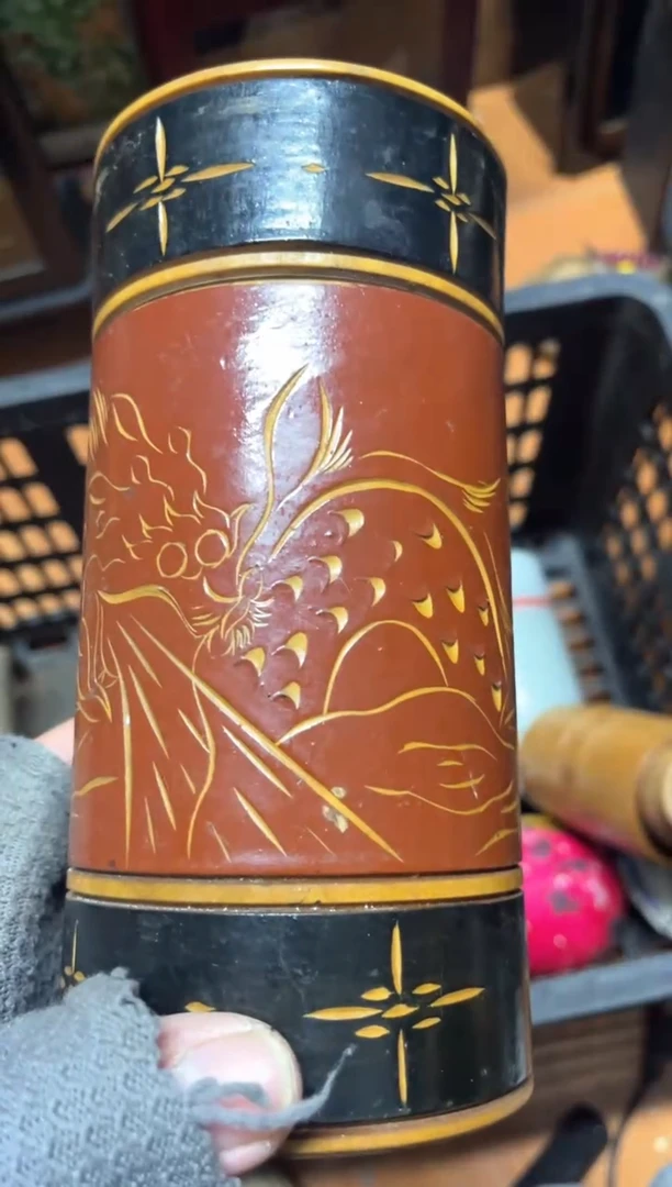 手工艺品琉璃林*能摆件