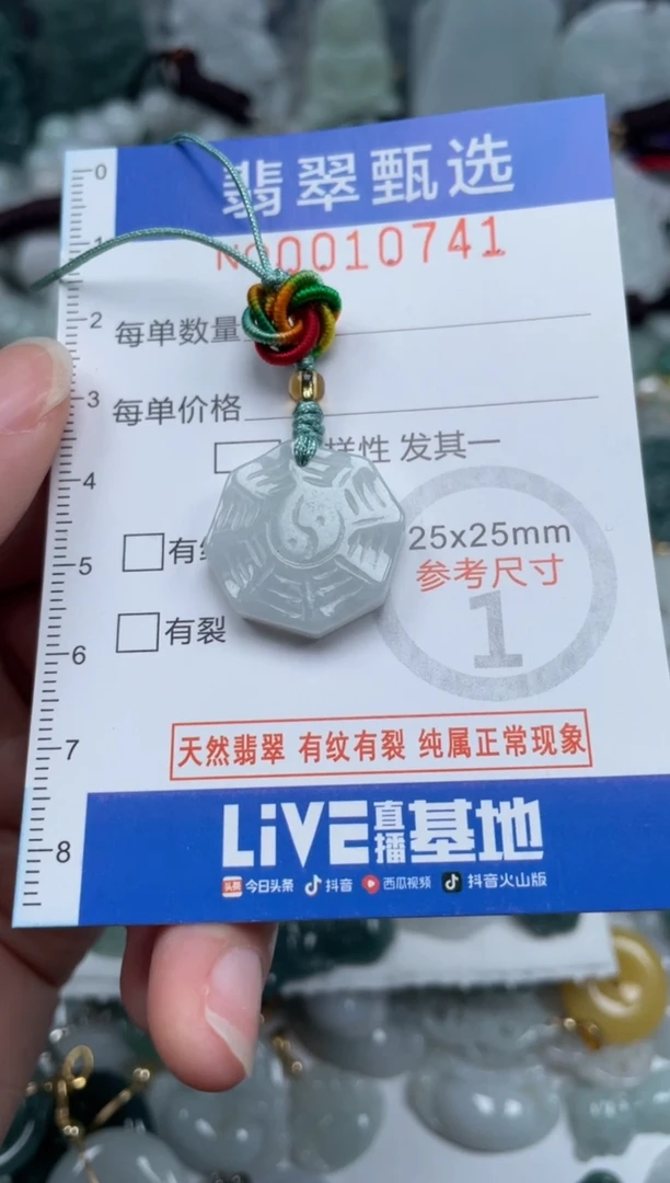 颈饰未镶嵌翡翠10741