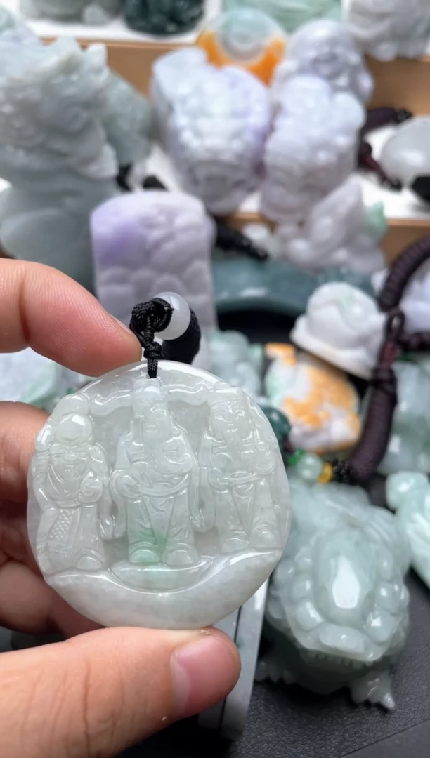 吊坠(不含链)未镶嵌翡翠1
