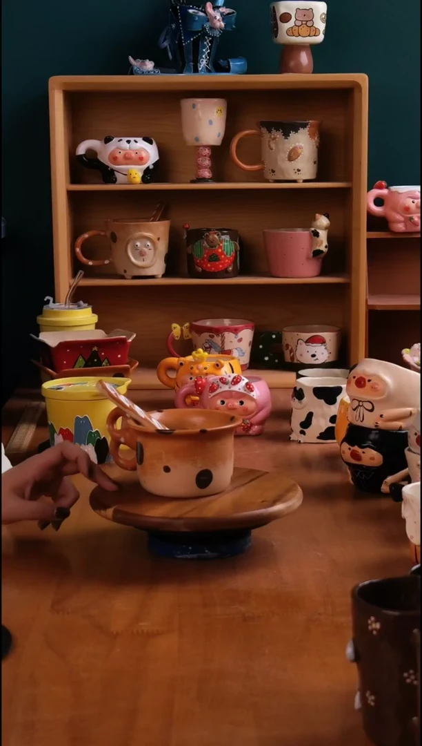 摆件陶景德镇原创手工陶瓷