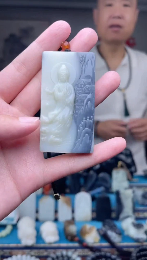 未镶嵌和田玉挂件1