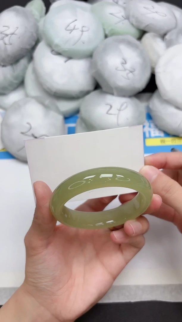 未镶嵌手镯东陵石32-56.3