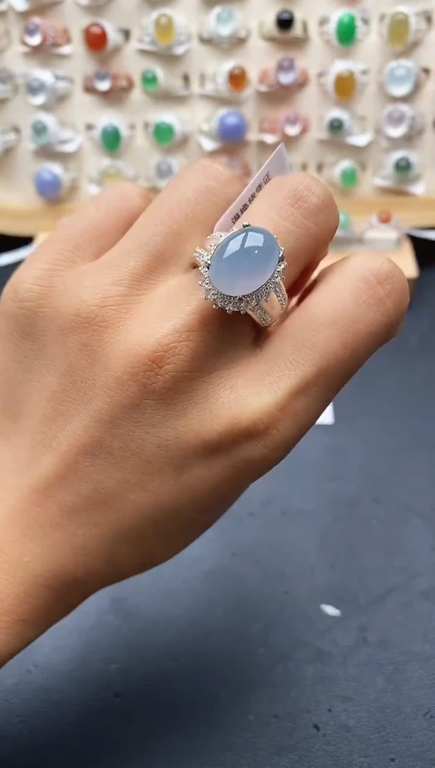 未镶嵌戒指翡翠缅甸天然A货翡翠2 1-6