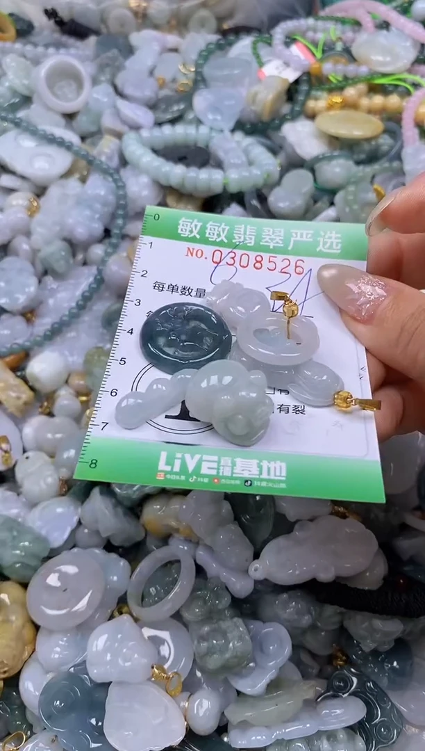 翡翠未镶嵌颈饰闪购0308526