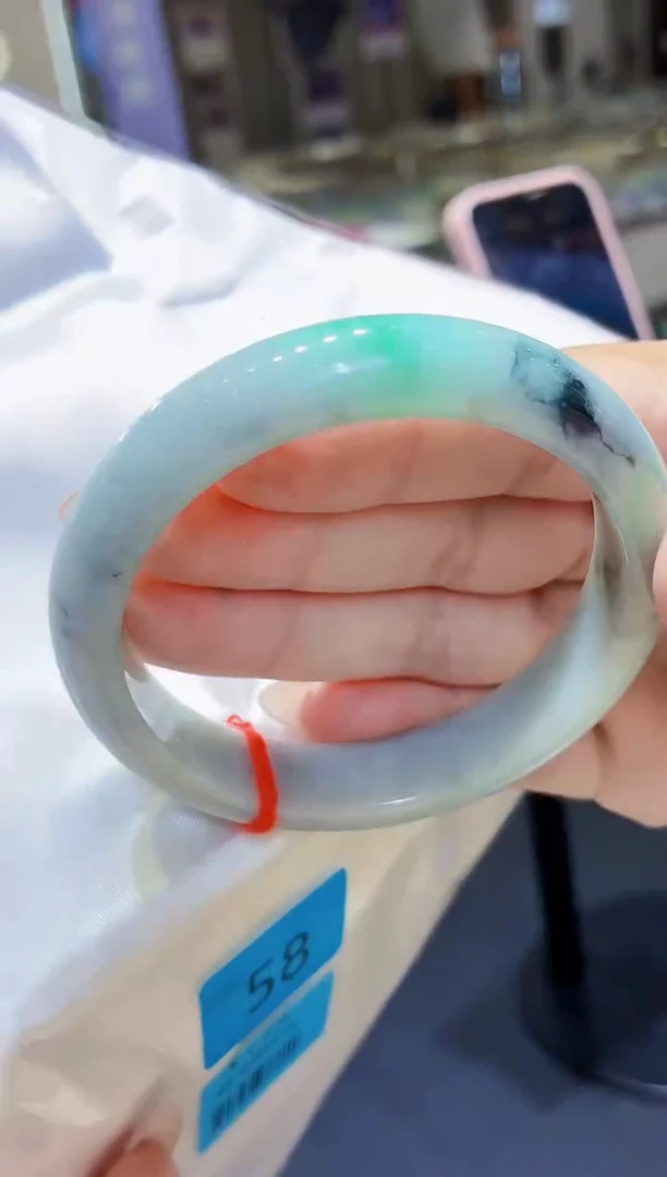 未镶嵌手镯翡翠翡翠手镯58