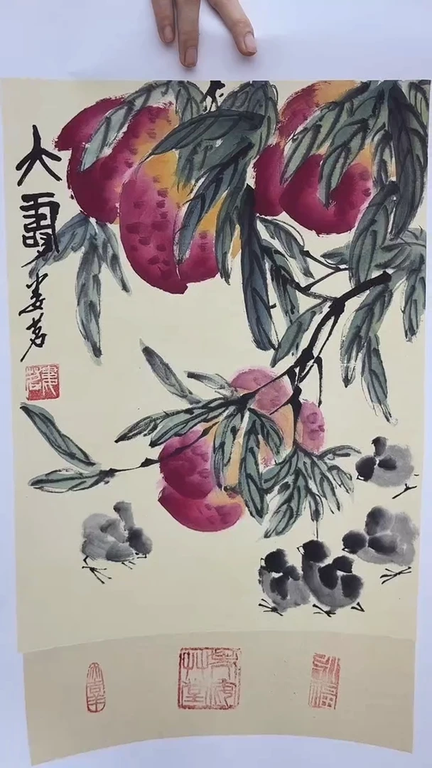 国画娄茗精品绘画作品22