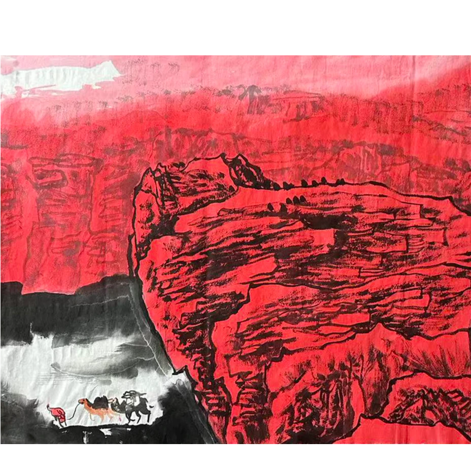 DY7501 山水 纸本 136*67