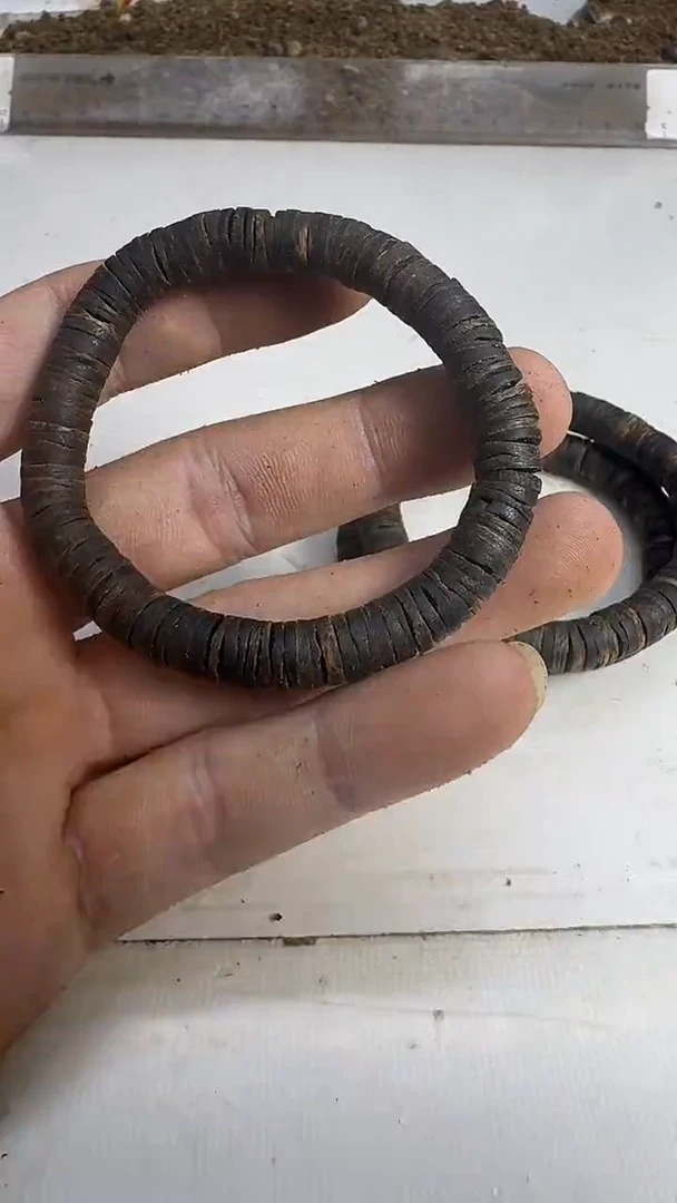 沉香手串0.8规格单圈片珠9克
