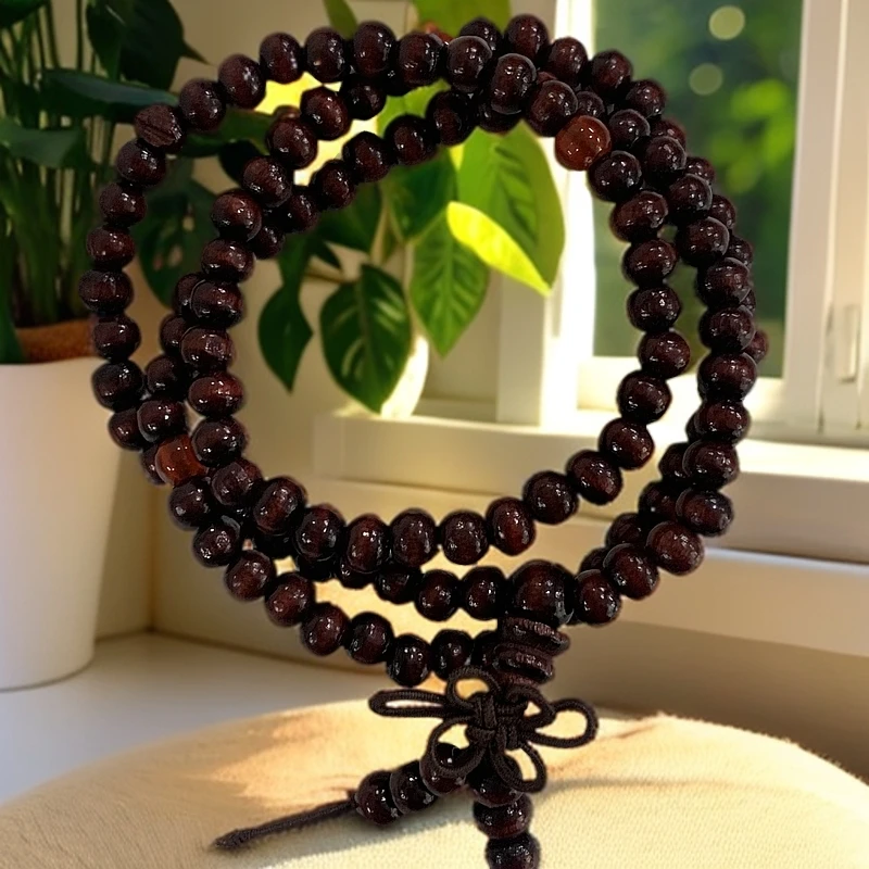 108籽木质手串男女款情侣xoQ