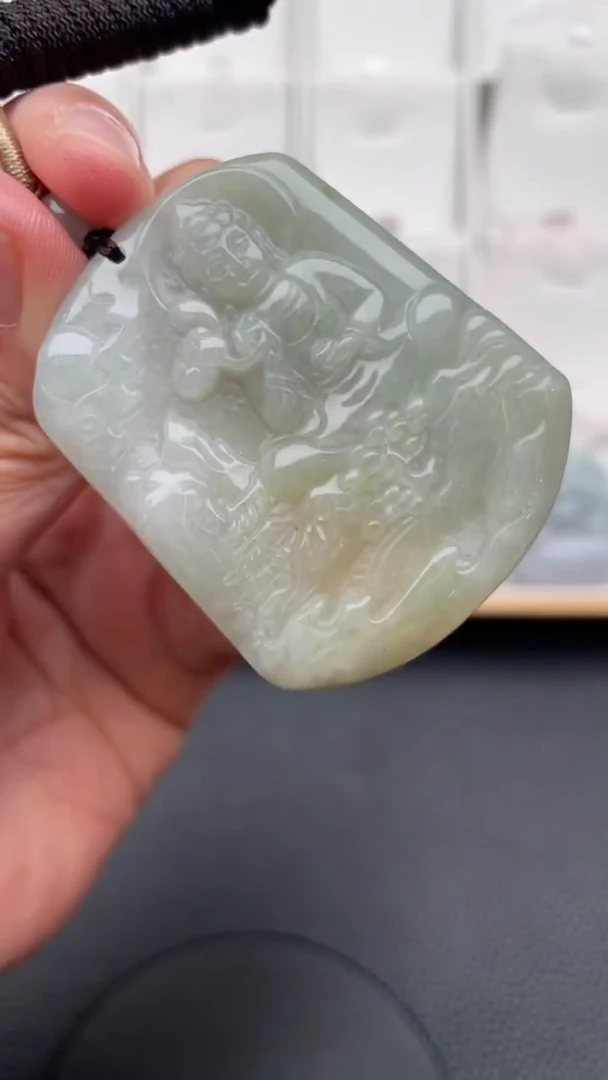 颈饰未镶嵌翡翠天然缅甸翡翠A货559