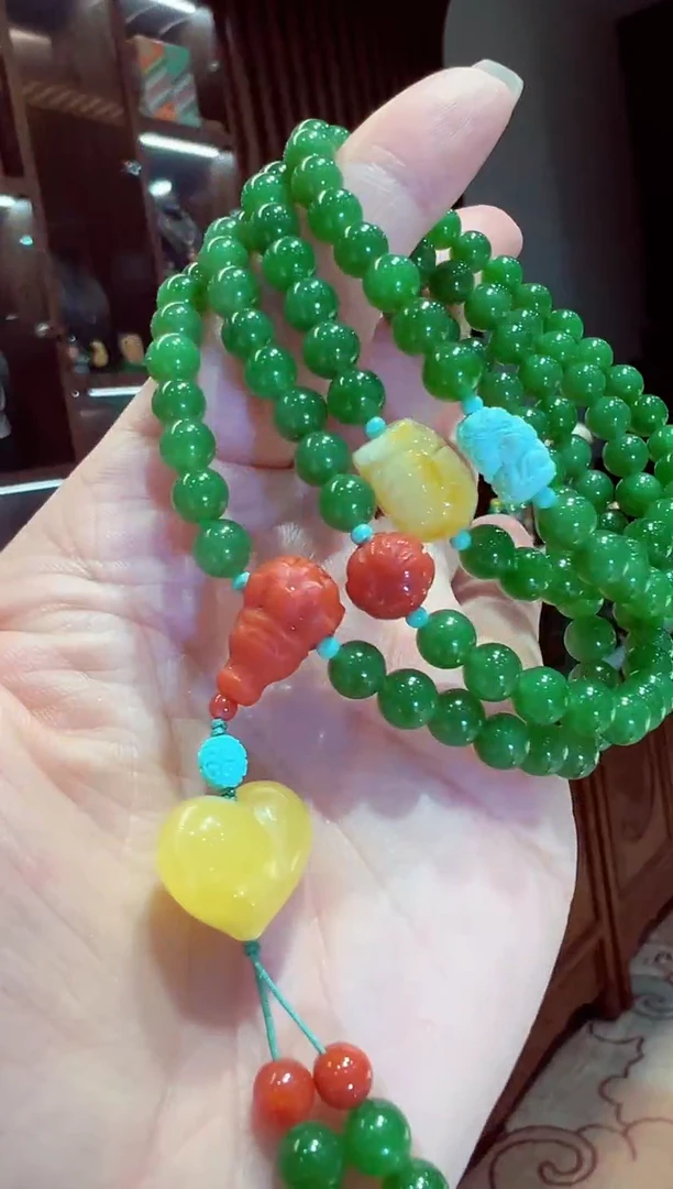 颈饰未镶嵌和田玉和田玉项链