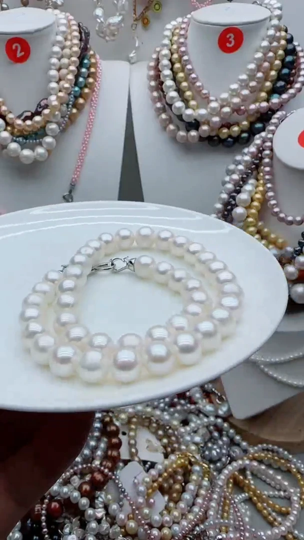 淡水珍珠未镶嵌颈饰1