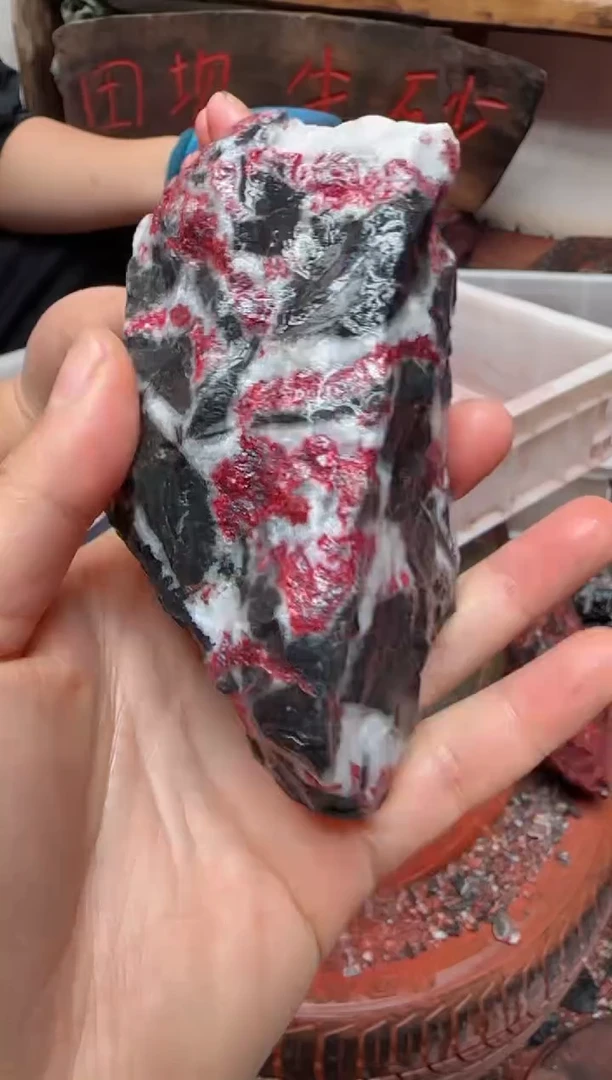 天然辰砂原矿石12